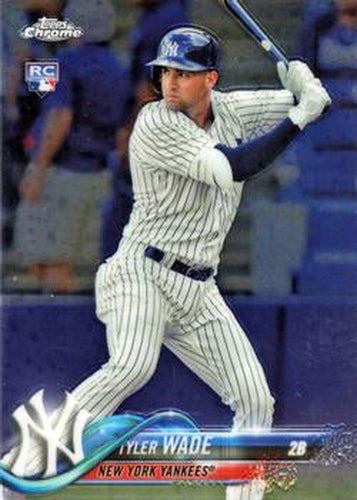 #32 Tyler Wade - New York Yankees - 2018 Topps Chrome Baseball
