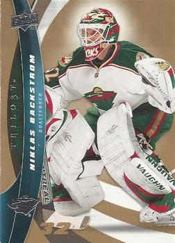 #32 Niklas Backstrom - Minnesota Wild - 2009-10 Upper Deck Trilogy Hockey