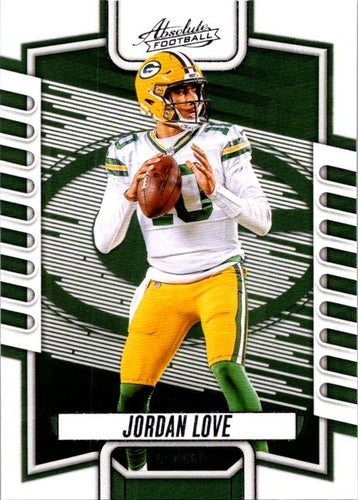 #32 Jordan Love - Green Bay Packers - 2023 Panini Absolute Football