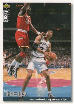 #32 J.R. Reid - San Antonio Spurs - 1995-96 Collector's Choice Basketball