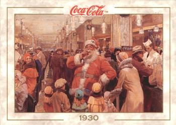 #32 1st Santa Claus Advertisement - 1993 Collect-A-Card Coca-Cola Collection Series 1
