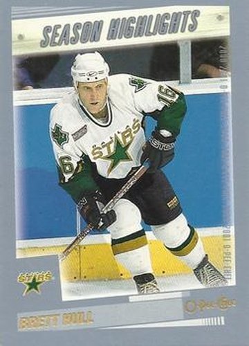 #330 Brett Hull - Dallas Stars - 2000-01 O-Pee-Chee Hockey