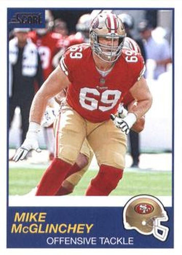 #330 Mike McGlinchey - San Francisco 49ers - 2019 Score Football