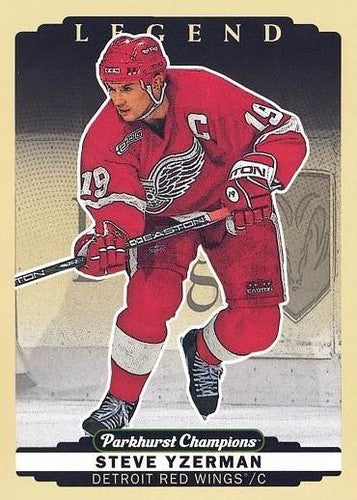 #330 Steve Yzerman - Detroit Red Wings - 2022-23 Parkhurst Champions Hockey