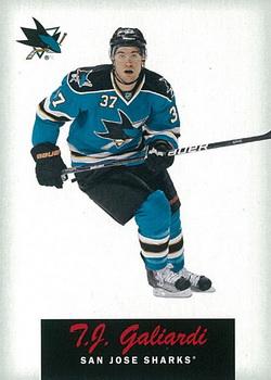 #330 T.J. Galiardi - San Jose Sharks - 2012-13 O-Pee-Chee - Retro Hockey