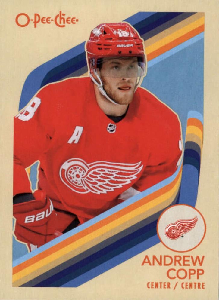 #330 Andrew Copp - Detroit Red Wings - 2023-24 O-Pee-Chee - Retro Hockey