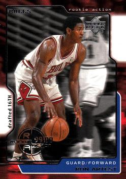 #330 Ron Artest - Chicago Bulls - 1999-00 Upper Deck Basketball
