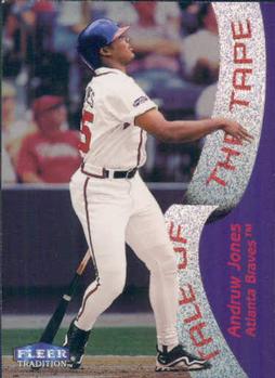 #330 Andruw Jones - Atlanta Braves - 1998 Fleer Tradition Baseball