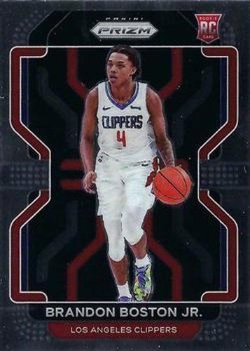 #330 Brandon Boston Jr. - Los Angeles Clippers - 2021-22 Panini Prizm Basketball