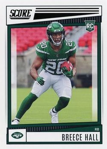 #330 Breece Hall - New York Jets - 2022 Score Football