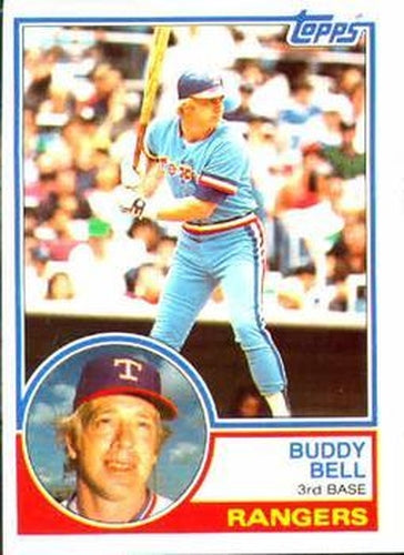 #330 Buddy Bell - Texas Rangers - 1983 Topps Baseball