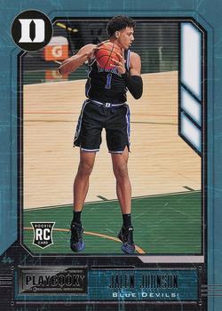 #330 Jalen Johnson - Duke Blue Devils - 2021 Panini Chronicles Draft Picks Basketball