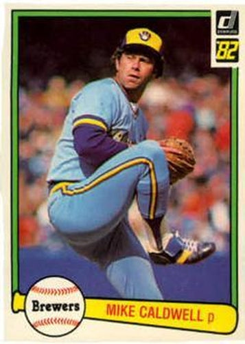 #330 Mike Caldwell - Milwaukee Brewers - 1982 Donruss Baseball