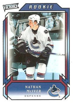 #330 Nathan McIver - Vancouver Canucks - 2006-07 Upper Deck Victory Update Hockey