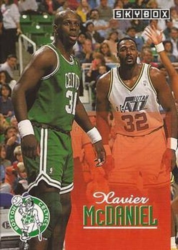 #330 Xavier McDaniel - Boston Celtics - 1992-93 SkyBox Basketball