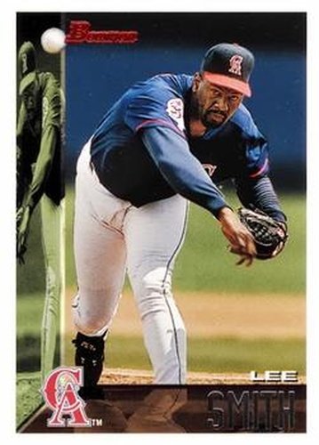 #330 Lee Smith - California Angels - 1995 Bowman Baseball