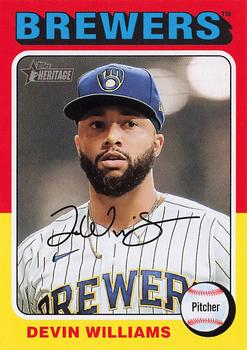 #330 Devin Williams - Milwaukee Brewers - 2024 Topps Heritage Baseball