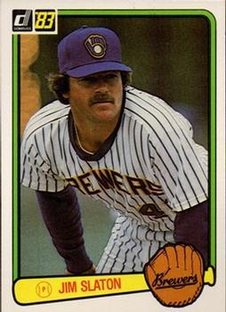 #330b Jim Slaton - Milwaukee Brewers - 1983 Donruss Baseball