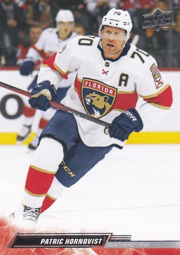 #331 Patric Hornqvist - Florida Panthers - 2022-23 Upper Deck Hockey