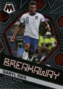 #2 Daryl Dike - USA - 2021-22 Panini Mosaic Road to FIFA World Cup - Breakaway Soccer