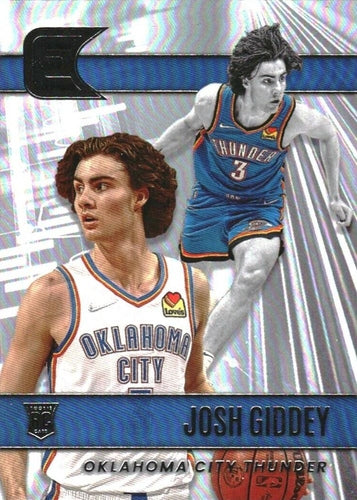 #331 Josh Giddey - Oklahoma City Thunder - 2021-22 Panini Chronicles Basketball