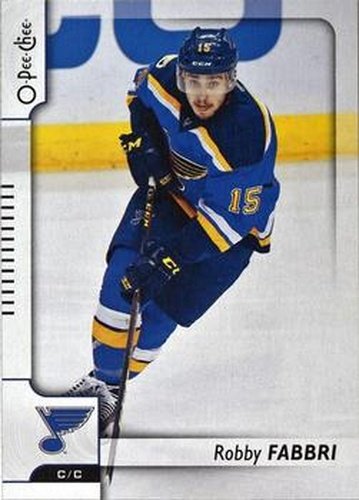 #331 Robby Fabbri - St. Louis Blues - 2017-18 O-Pee-Chee Hockey