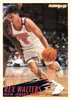#331 Rex Walters - New Jersey Nets - 1994-95 Fleer Basketball
