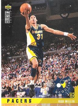#331 Reggie Miller - Indiana Pacers - 1995-96 Collector's Choice Basketball
