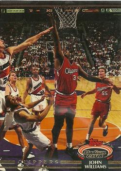 #331 John Williams - Los Angelesippers - 1992-93 Stadium Club Basketball