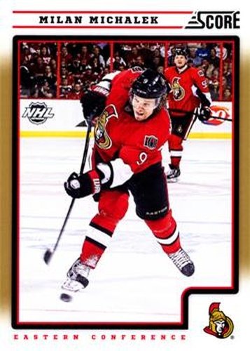 #331 Milan Michalek - Ottawa Senators - 2012-13 Score - Gold Rush Hockey