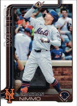#331 Brandon Nimmo - New York Mets - 2025 Topps Baseball