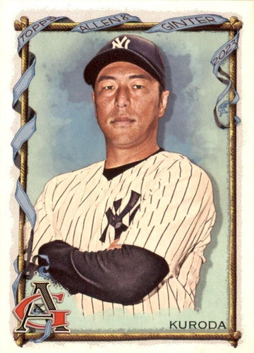 #331 Hiroki Kuroda - New York Yankees - 2023 Topps Allen & Ginter Baseball