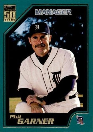 #331 Phil Garner - Detroit Tigers - 2001 Topps Baseball