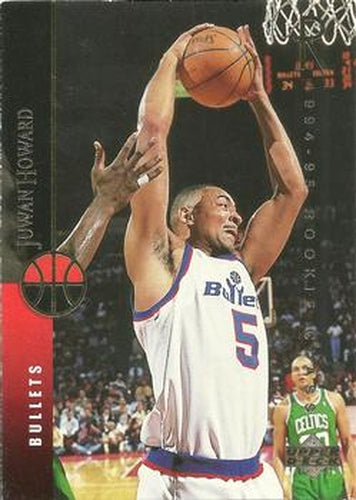 #331 Juwan Howard - Washington Bullets - 1994-95 Upper Deck Basketball