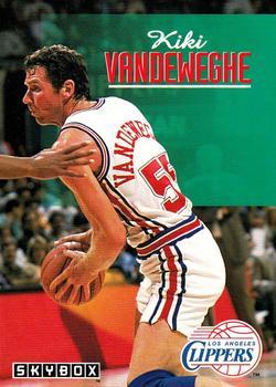 #331 Kiki Vandeweghe - Los Angeles Clippers - 1992-93 SkyBox Basketball