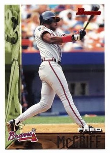 #331 Fred McGriff - Atlanta Braves - 1995 Bowman Baseball
