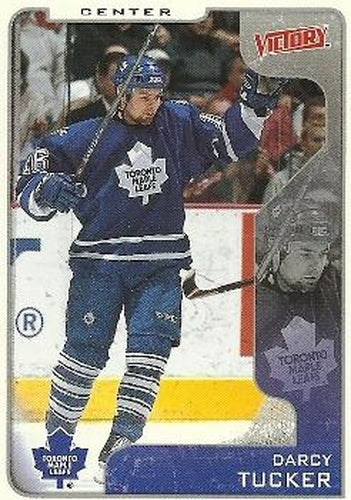 #332 Darcy Tucker - Toronto Maple Leafs - 2001-02 Upper Deck Victory Hockey
