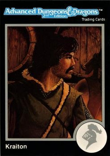 #332 Kraiton - 1991 TSR Advanced Dungeons & Dragons - Silver