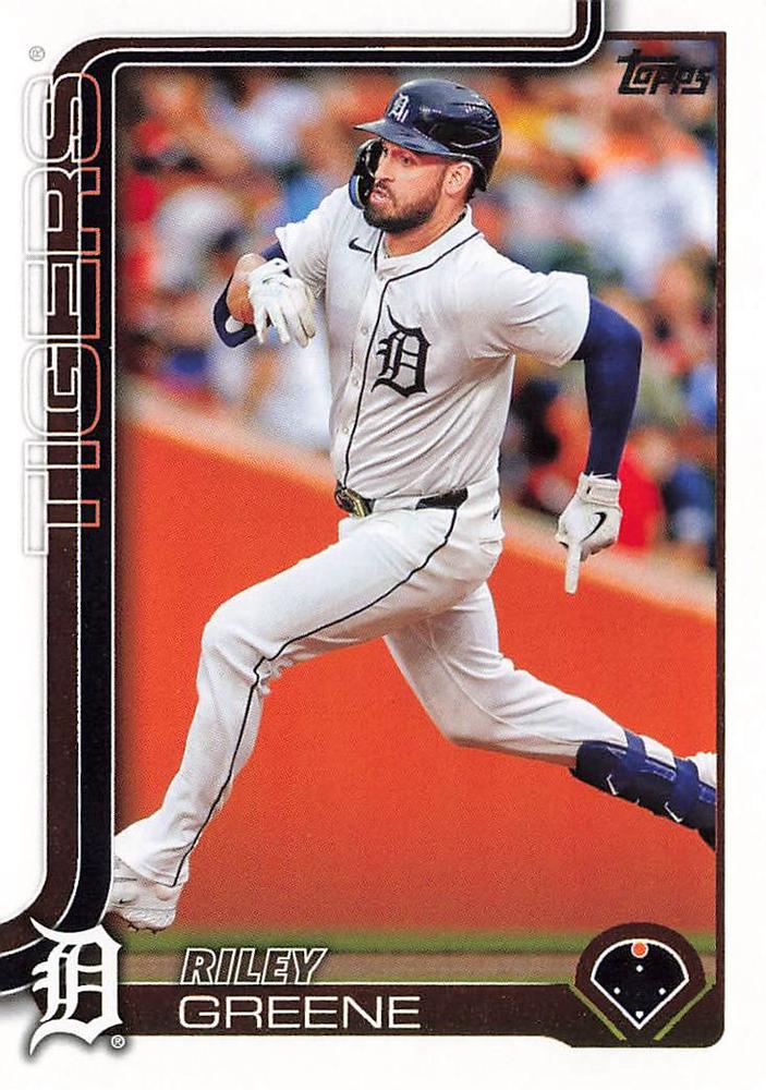 #332 Riley Greene - Detroit Tigers - 2025 Topps Baseball