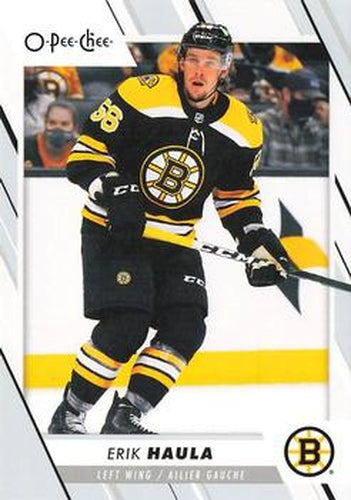 #332 Erik Haula - Boston Bruins - 2023-24 O-Pee-Chee Hockey