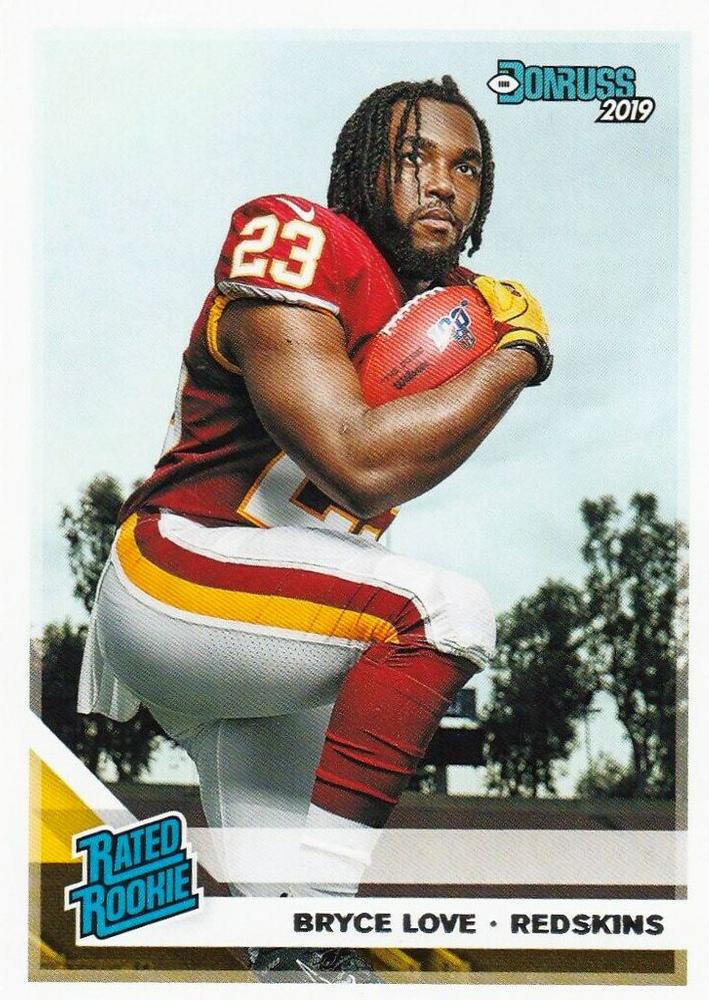 #332 Bryce Love - Washington Redskins - 2019 Donruss Football