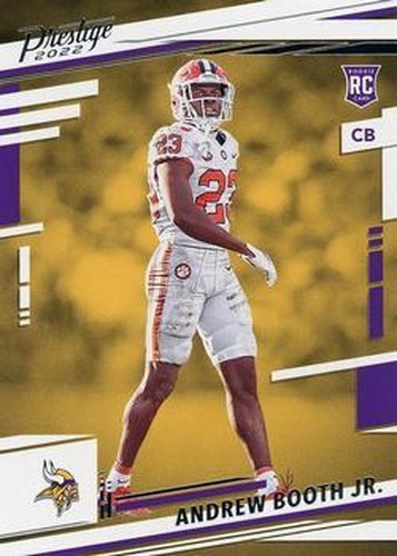 #332 Andrew Booth Jr. - Minnesota Vikings - 2022 Panini Prestige Football