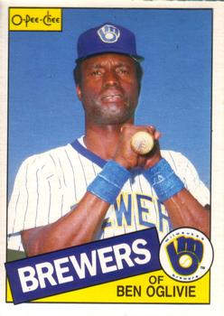 #332 Ben Oglivie - Milwaukee Brewers - 1985 O-Pee-Chee Baseball