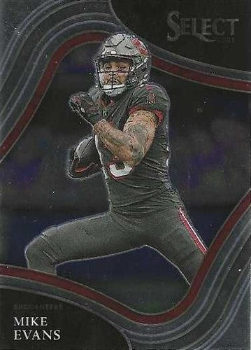 #332 Mike Evans - Tampa Bay Buccaneers - 2021 Panini Select Football