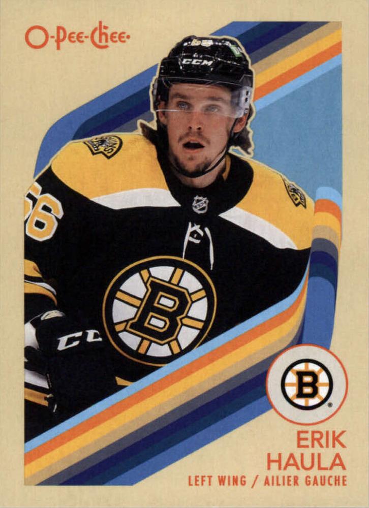 #332 Erik Haula - Boston Bruins - 2023-24 O-Pee-Chee - Retro Hockey