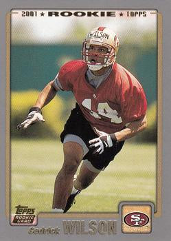 #332 Cedrick Wilson - San Francisco 49ers - 2001 Topps Football