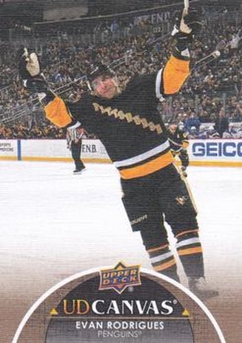 #C332 Evan Rodrigues - Pittsburgh Penguins - 2021-22 Upper Deck - UD Canvas Hockey