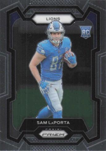 #332 Sam LaPorta - Detroit Lions - 2023 Panini Prizm Football