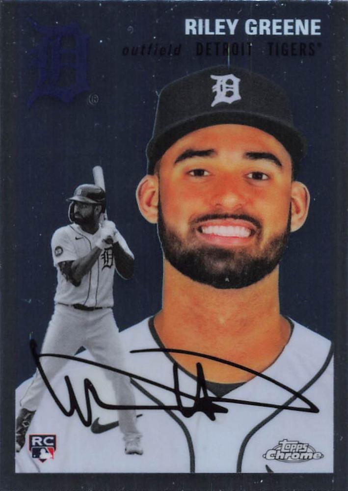 #332 Riley Greene - Detroit Tigers - 2023 Topps Chrome Platinum Anniversary Baseball