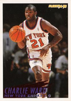 #333 Charlie Ward - New York Knicks - 1994-95 Fleer Basketball